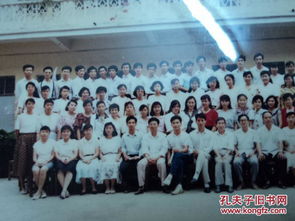 同学照片 广东肇庆端州电大九o届财会班毕业留影 90 6